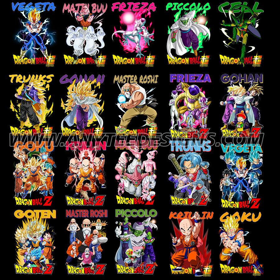 Dragon Ball Z Graphic · Creative Fabrica