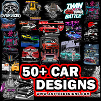 Automotive Car Best Selling T-Shirt Designs Bundle 4 Download File