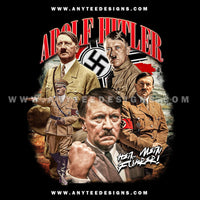 Adolf Hitler The Dictator T Shirt Design File - anyteedesigns