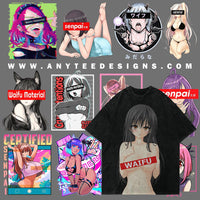 Anime Matured T-Shirt Designs Bundle  (100+ Designs) - anyteedesigns