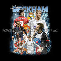 David Beckham FIFA Soccer Football Legend T Shirt Design Download File - anyteedesigns