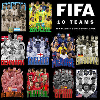 FIFA 10 National Football Teams Players Design Bundle Files (120 DESIGNS) - anyteedesigns