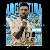 FIFA Lionel Messi Argentina National Football Team AFA Design File - anyteedesigns