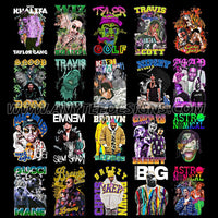 Hiphop Bootleg T-Shirt Design Download File Bundle 1 - anyteedesigns
