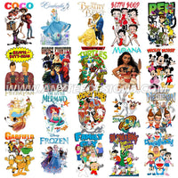 Kids Cartoons T- Shirt Design Files (40 DESIGNS) - anyteedesigns