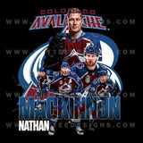 Nathan Mackinnon NHL Player T-Shirt Design Printable File - anyteedesigns