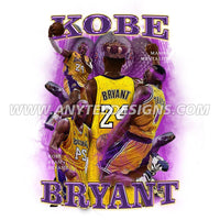 NBA Kobe Bryant Black Mamba Design Download File - anyteedesigns