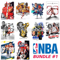 NBA Players T-Shirt Design File Bundle #1 - anyteedesigns