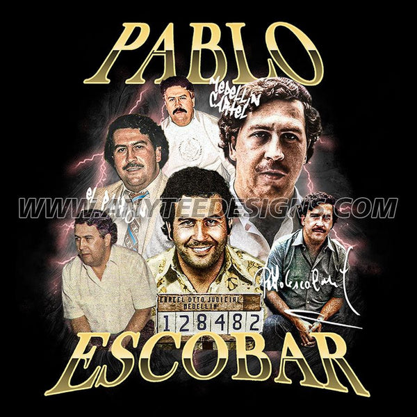 Pablo Escobar The Drug Lord Legend T Shirt Design Download File - anyteedesigns