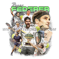 Roger Federer Tennis Legend T Shirt Design Download File - anyteedesigns
