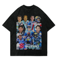 Suzuki MotoGP Team Riders T-Shirt Design File Bundle - anyteedesigns